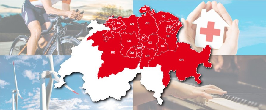 Schweizkarte Gesamt